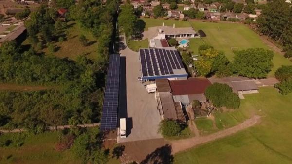 Cresce o numero de empresas e residencias com geracao de energia solar em Sao Borja