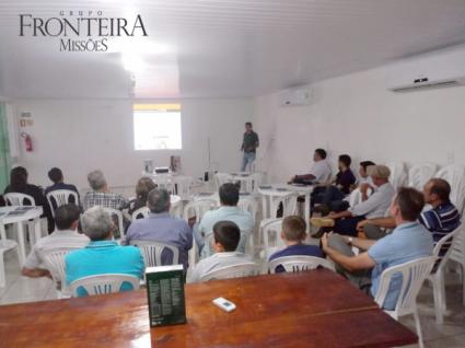 Palestra sobre parasitoses ovinas foi realizada em Santo Antnio das Misses