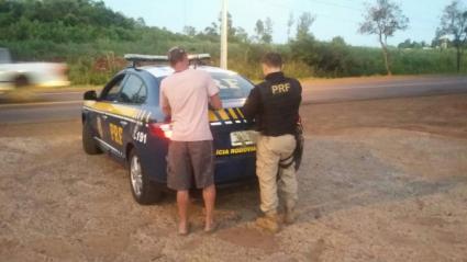 PRF prende condutor embriagado em So Borja